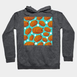 Turkey Time Polka Dots Hoodie